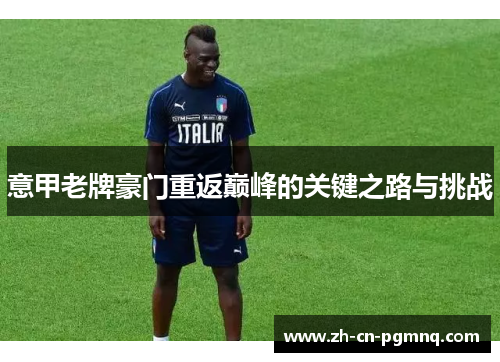 意甲老牌豪门重返巅峰的关键之路与挑战